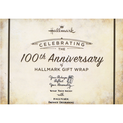 Hallmark Celebrates 100th Anniversary of Gift Wrap - Hallmark