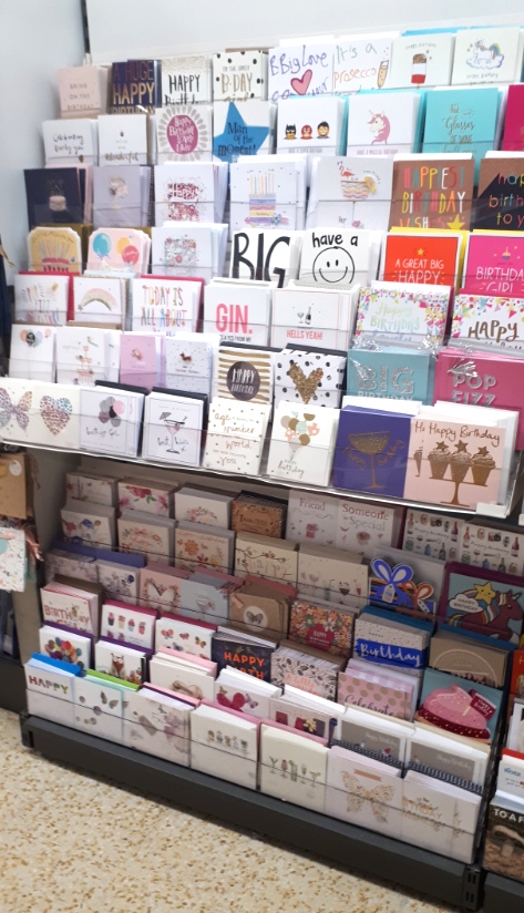the greeting card shop
