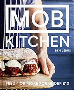 The Mob Kitchen cookbook is only available on the high street at Scribbler stores.