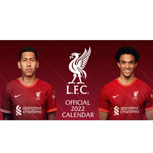 Liverpool FC Scores As The Best Selling Calendar In Danilo’s Top Ten