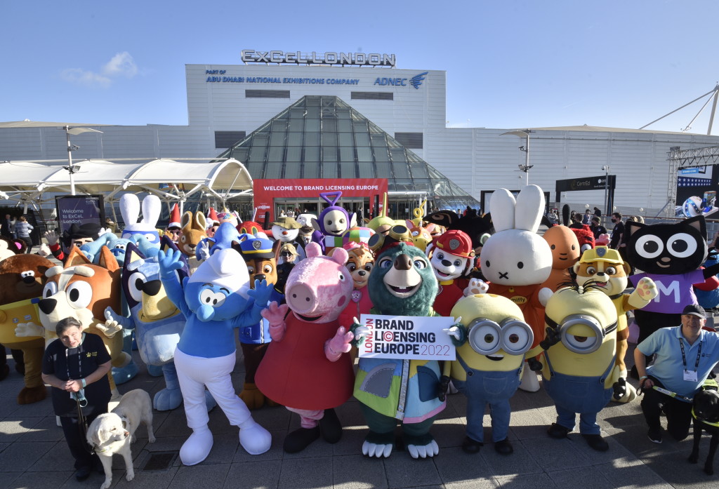 Above & top: The character parade is a highlight of BLE each year