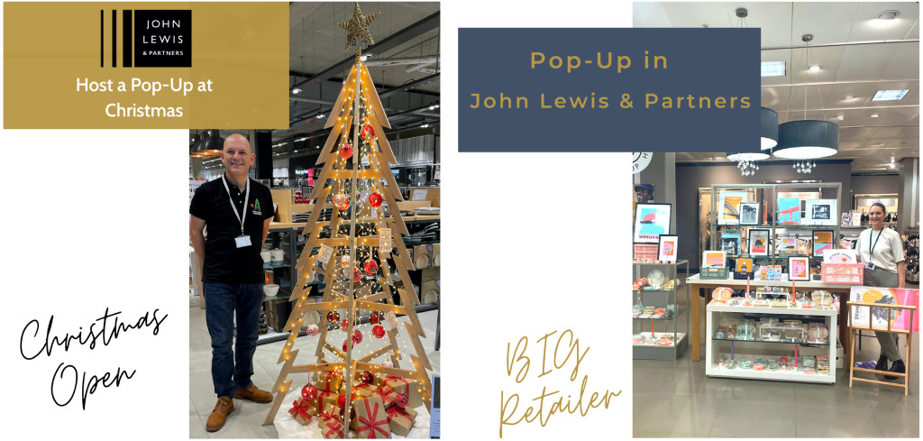 Above: John Lewis is looking for brands to host pop-up shops in store