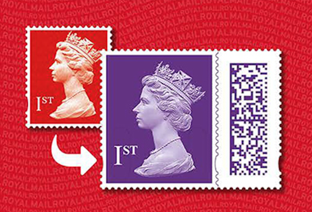 Above: Non-barcoded stamps need to be used by 31 July or swapped out for new ones