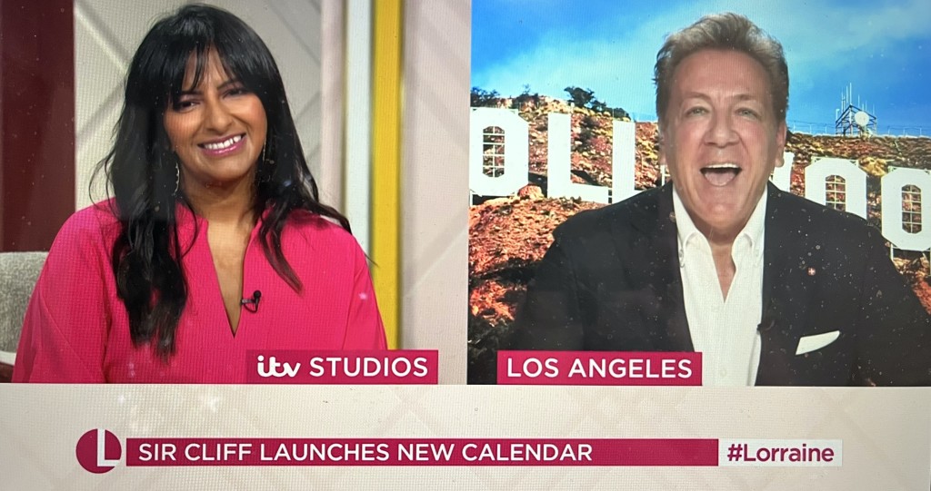 Above: TV presenters Ranvir Singh and Ross King chatted about the latest release