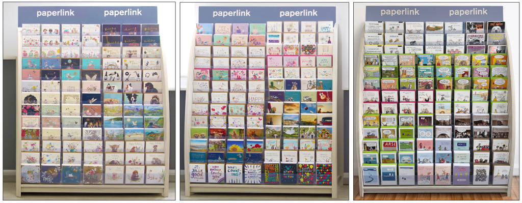 Above & top: Paperlink’s trio of plans for smaller stores