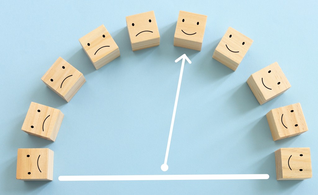 Above & top: Will the barometer show smiles or frowns in revealing how 2023 trade has been for indie card retailers?