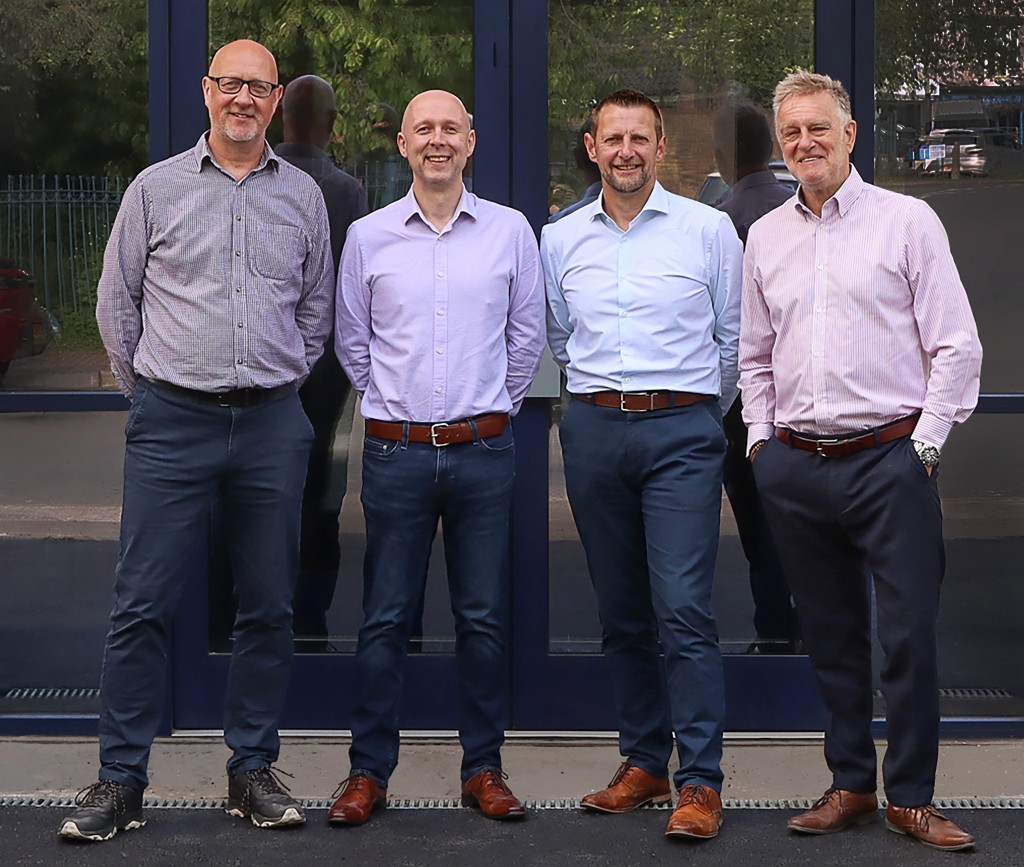 Above: Directors (from left) Gary McCrorie, Paul Brookes, Tony Lorriman and Gary Anderson