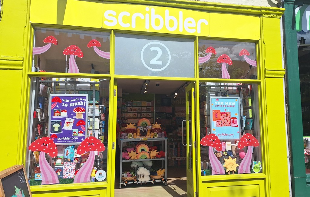Above: The Scribbler Studio team can draw on experience and trend knowledge from its own stores when putting bespoke ranges together for other retailers