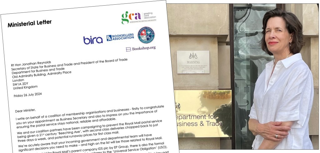 Above & top: Amanda Fergusson has orchestrated the letter to the Department For Business & Trade