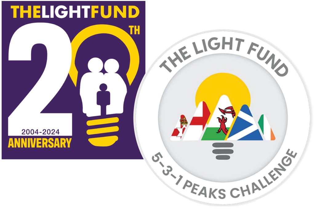 Above: Celebrating 20 years of fundraising, The Light Fund’s next big event is the 5-3-1 Peaks Challenge