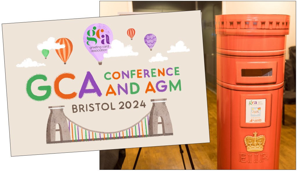 Above: The special N Smith postbox will be waiting to take all TOYW sends at the GCA conference