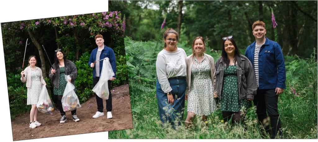 Above: Staff are completely behind the company’s eco ethos