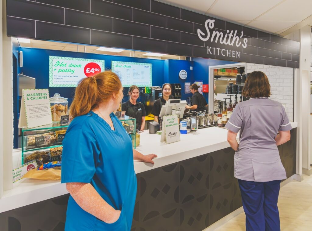 Above: Smith’s Kitchen is the latest brand for WHSmith