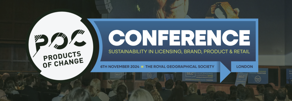 Above: The rebranded Products Of Change Conference is on 6 November