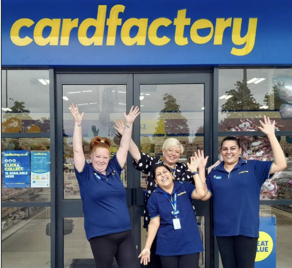 Above: Cardfactory shareholders are happy as the share price has increased