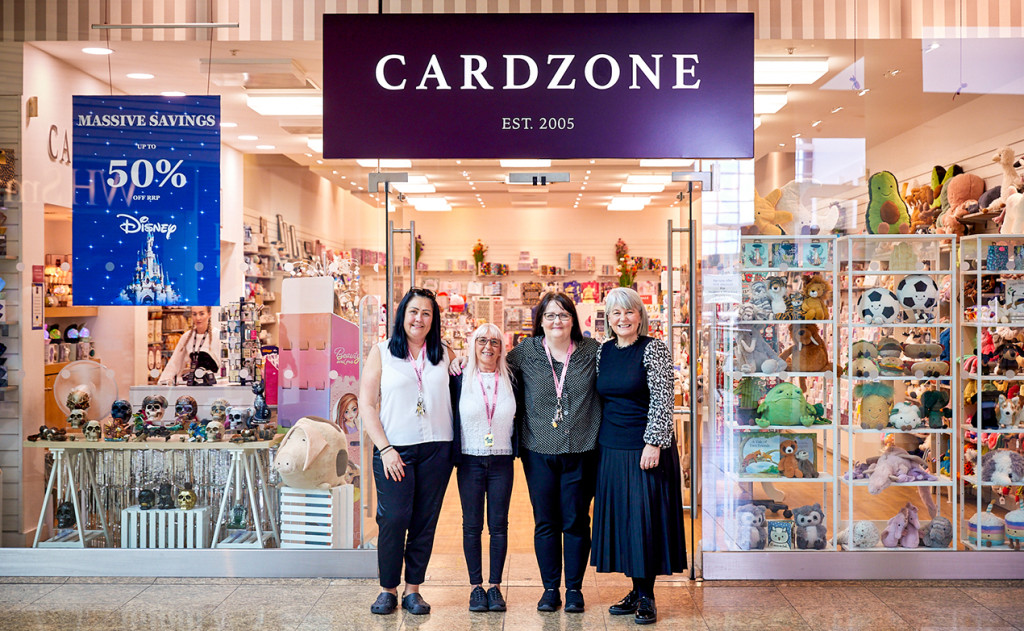 Above: Cardzone has been steadily growing over the past 20 years