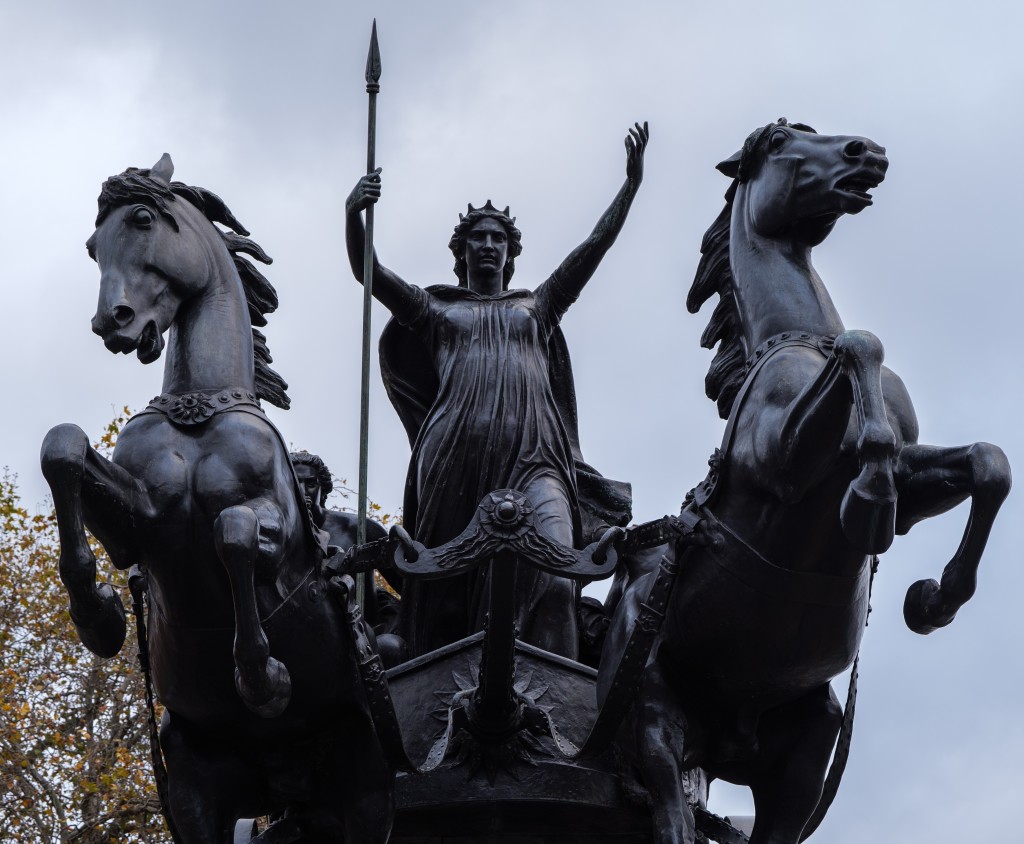 Above: In a male-dominated era, Boudica led the army that fought off the Romans