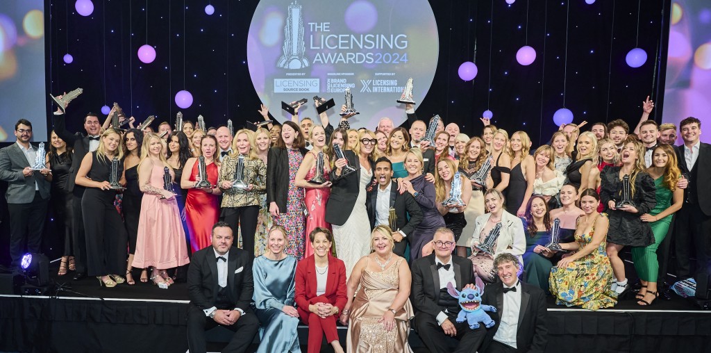 Above: All the winners at this week’s Licensing Awards