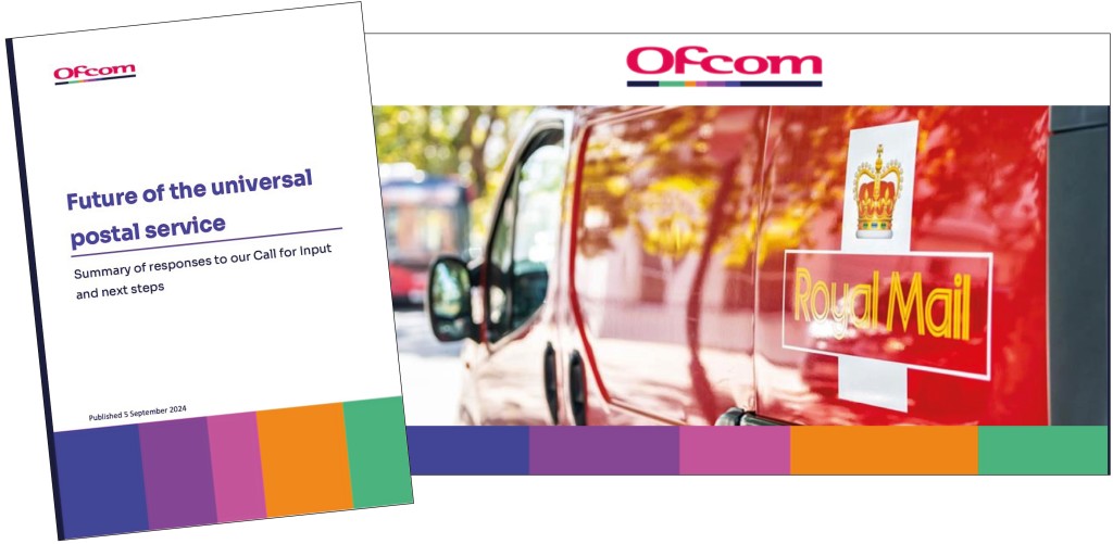 Above: Ofcom has set out the next steps in its review of Royal Mail and the USO