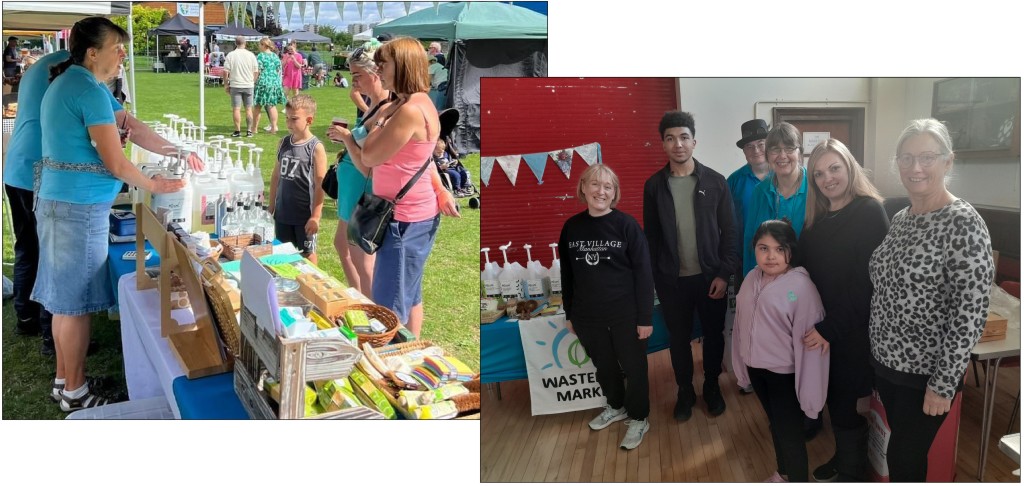 Above: Wasteless Market also won £5,000 to spend through Faire