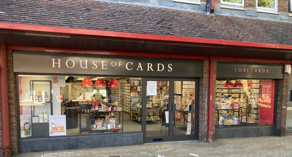 Above: House of Cards is now a seven-strong retail chain