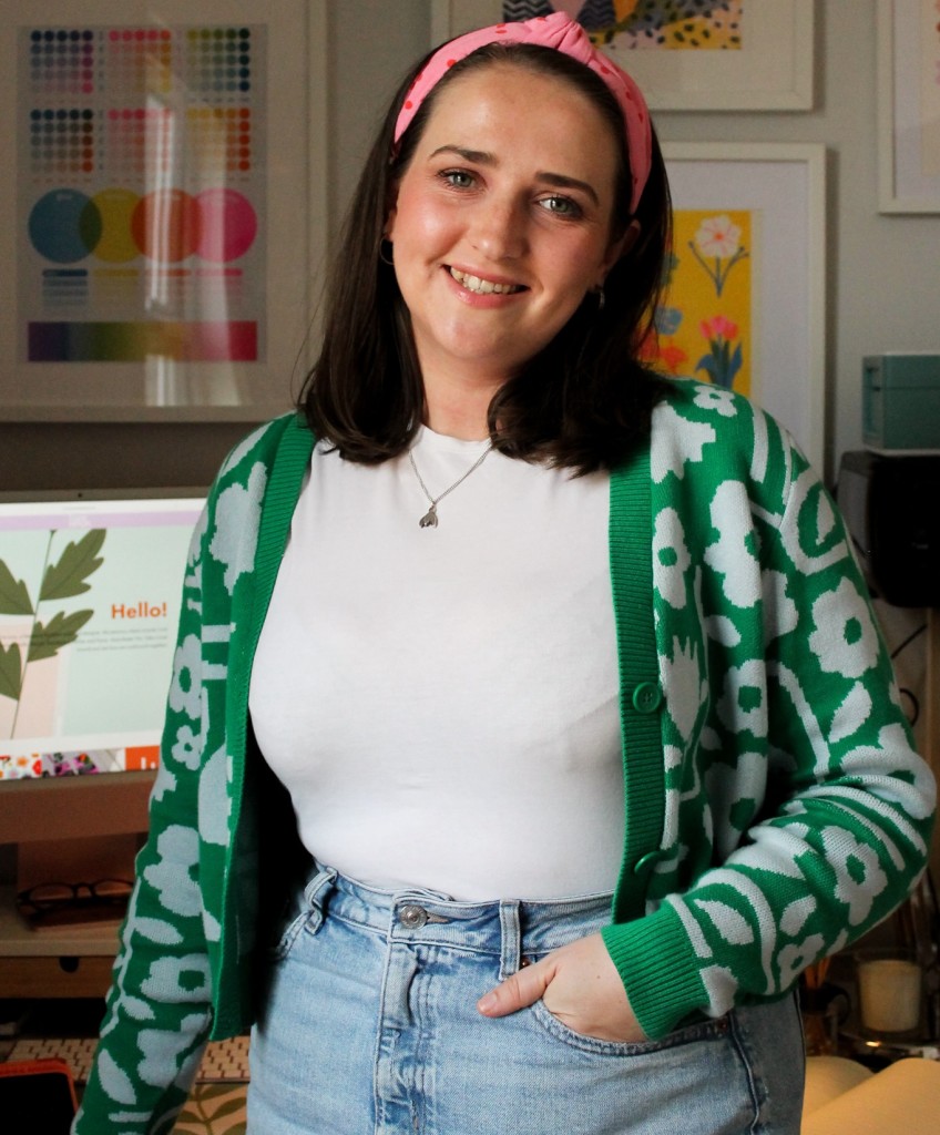 Above: Lucy Hook’s main mission is to make people smile with her designs