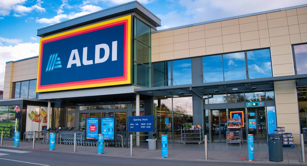 Above: All of Aldi’s everyday cards in the UK are now supplied by Cardfactory