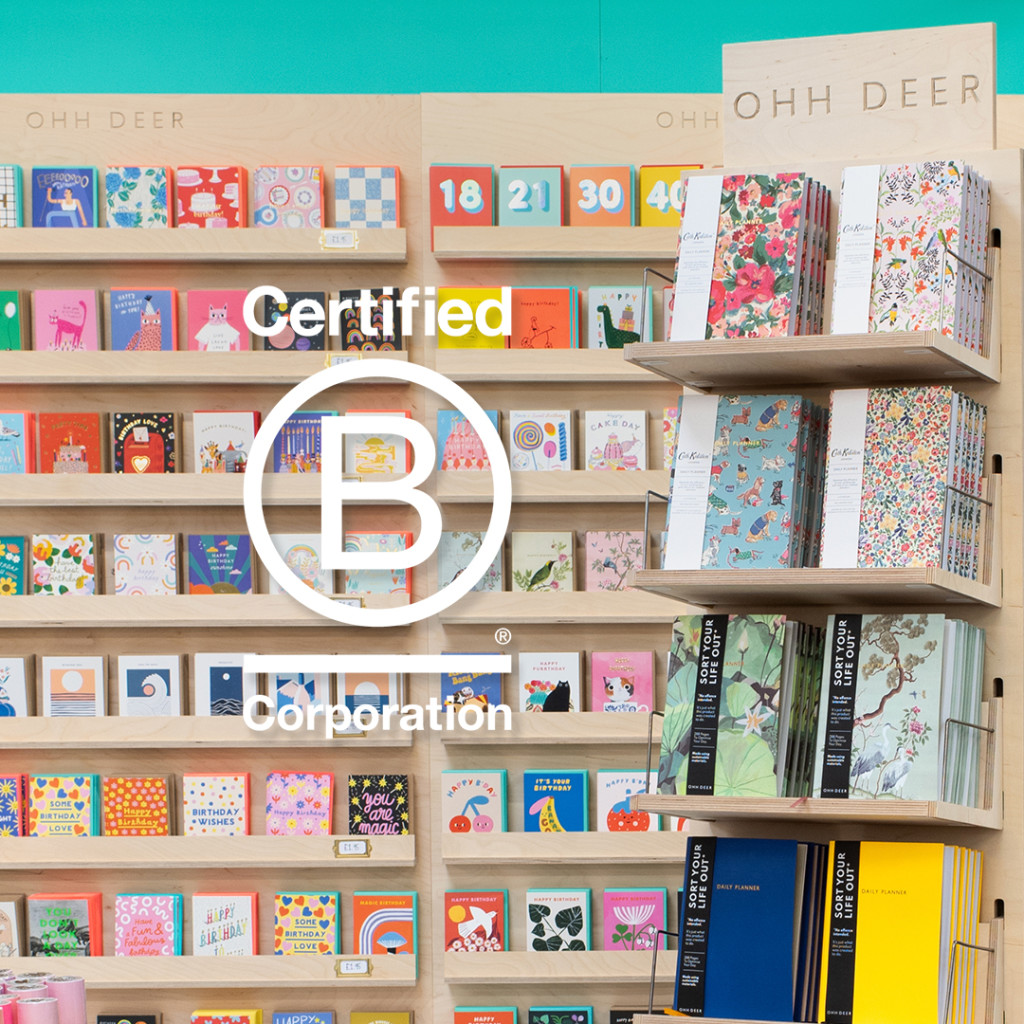 Above: Ohh Deer recently achieved B Corp accreditation