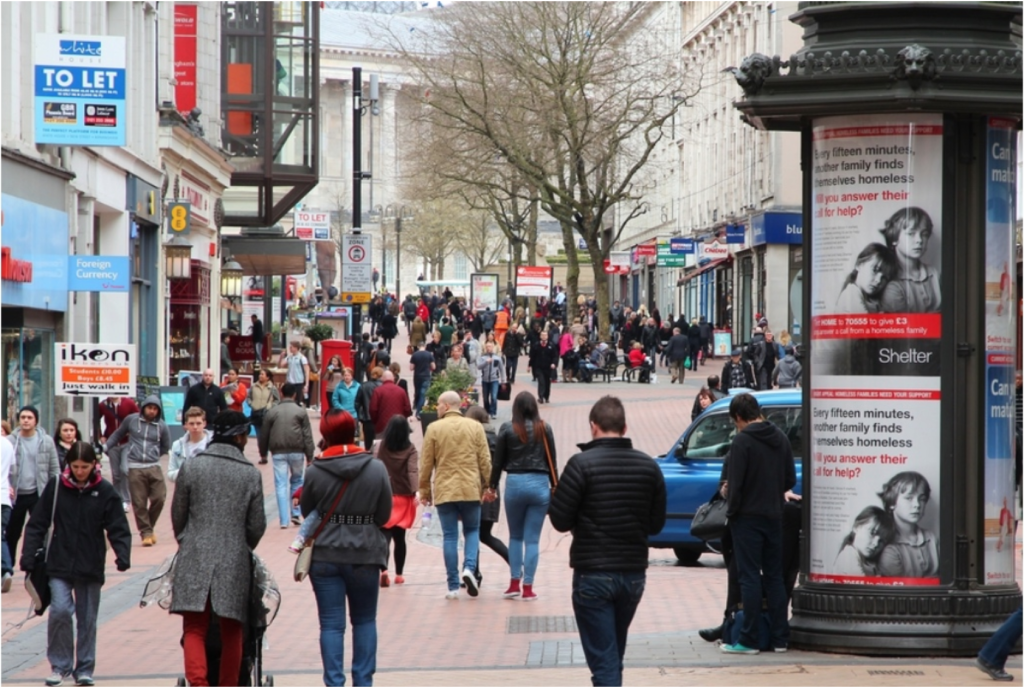 Above & top: Store closures have been impacted by the business rates bill