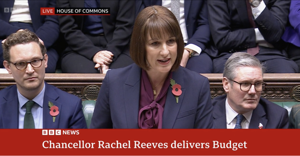 Above: Chancellor Rachel Reeves did not deliver for retailers in her budget