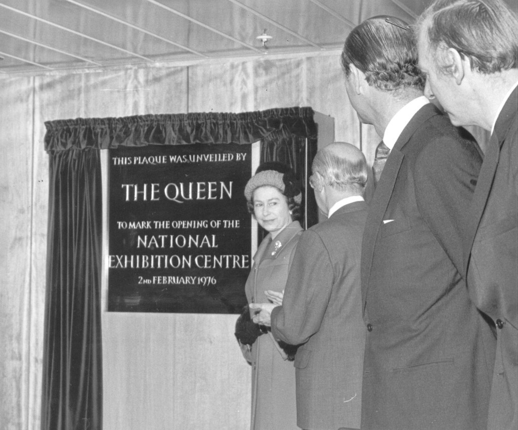 Above: Spring Fair was first held at the NEC on the day Queen Elizabeth opened the building