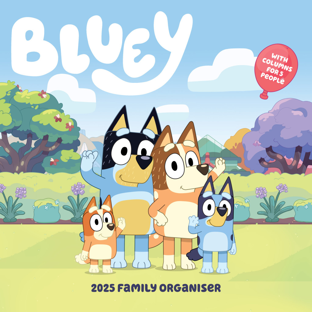 Above: Seventh place goes to kids’ favourite Bluey