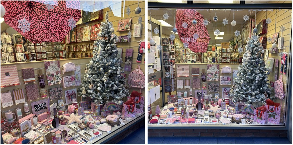 Above: Paperweight in Cardiff is the window winner in Wales