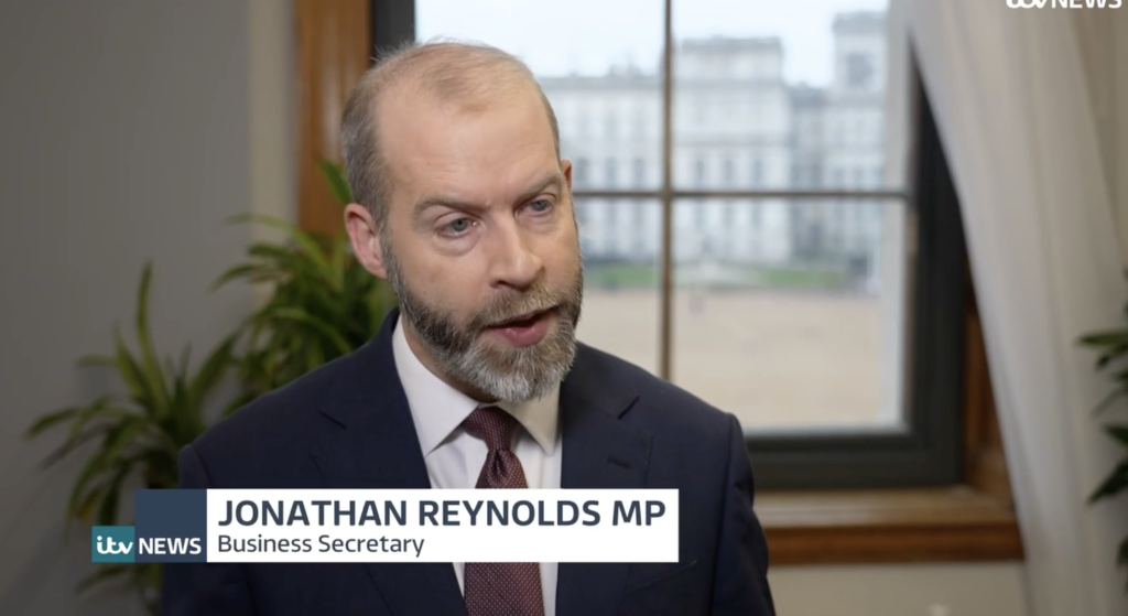 Above: Jonathan Reynolds claims it’s a good deal